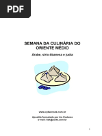 Semana Da Culinária Do Oriente Médio - PDF