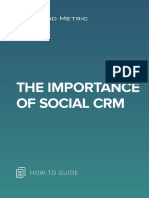 The Importance of Social CRM