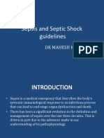 Guidelines for Managing Sepsis and Septic Shock