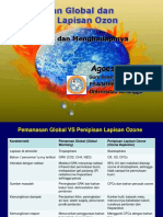 Pemanasan Global Dan Penipisan Lapisan Ozon