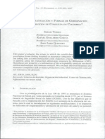 Costos de Transaccion y Formas de Gobiernacion de Los Servicios de Consulta PDF