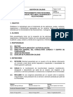 Procedimiento PQR PDF