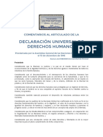 00derechos Humanos Comentarios A La Declaración Universal