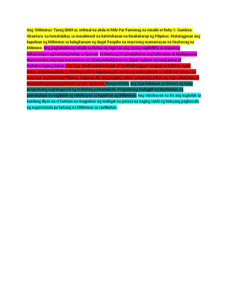 Buod | PDF