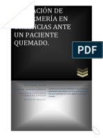 Actuacion Enfermeria Urgencias Quemados T PDF