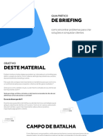 Livro Mapa de Briefing