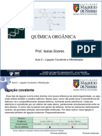 Química Orgânica-Ligação Covalente e Hibridização Do Carbono