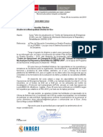 Oficio - Mult 038 - 2019 - INDECI - COE - SINPAD - Muni - Vice PDF