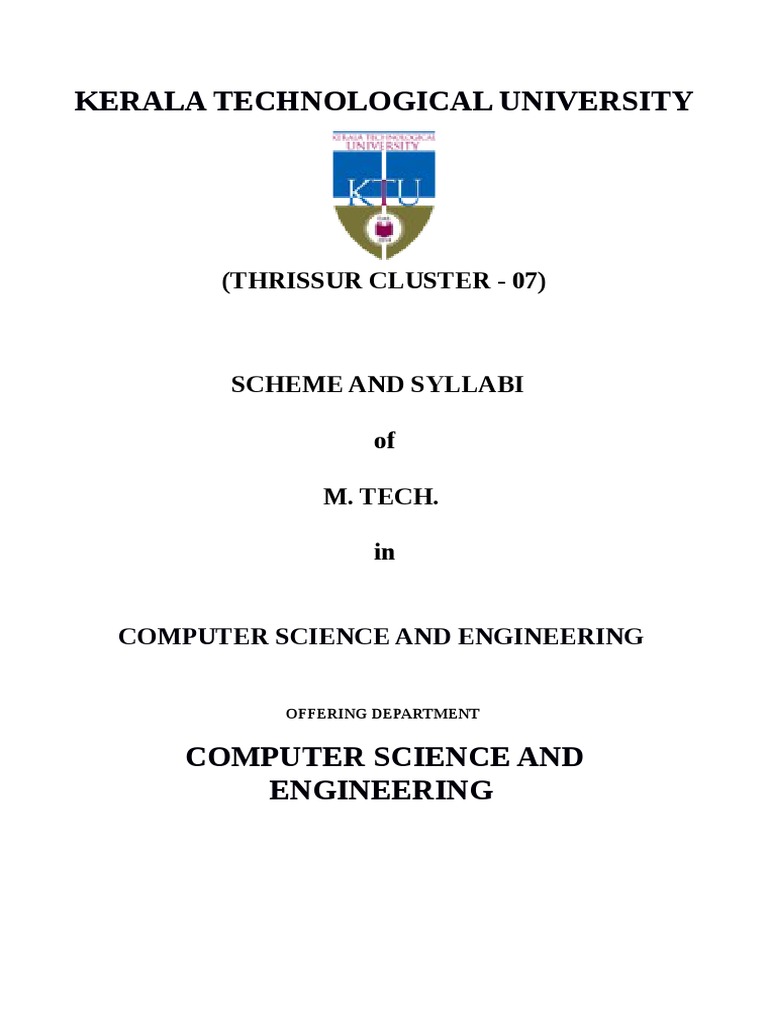 M 0705 Computer Science and Engineering | PDF | Relational Database ...
