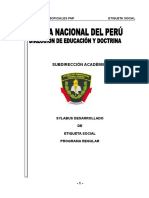 Silabo Etiqueta Social PNP 2019