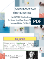 10 Hukum Coulomb Dan Hukum Gauss