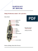Human Parasitology Laboratory (Biol546) : Biology 546 Laboratory Manual - 2012 (.PDF Edition)