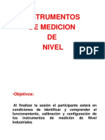 Medición de nivel