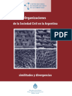 Anizaciones de La Sociedad Civil Similitudes y Diferencias PDF