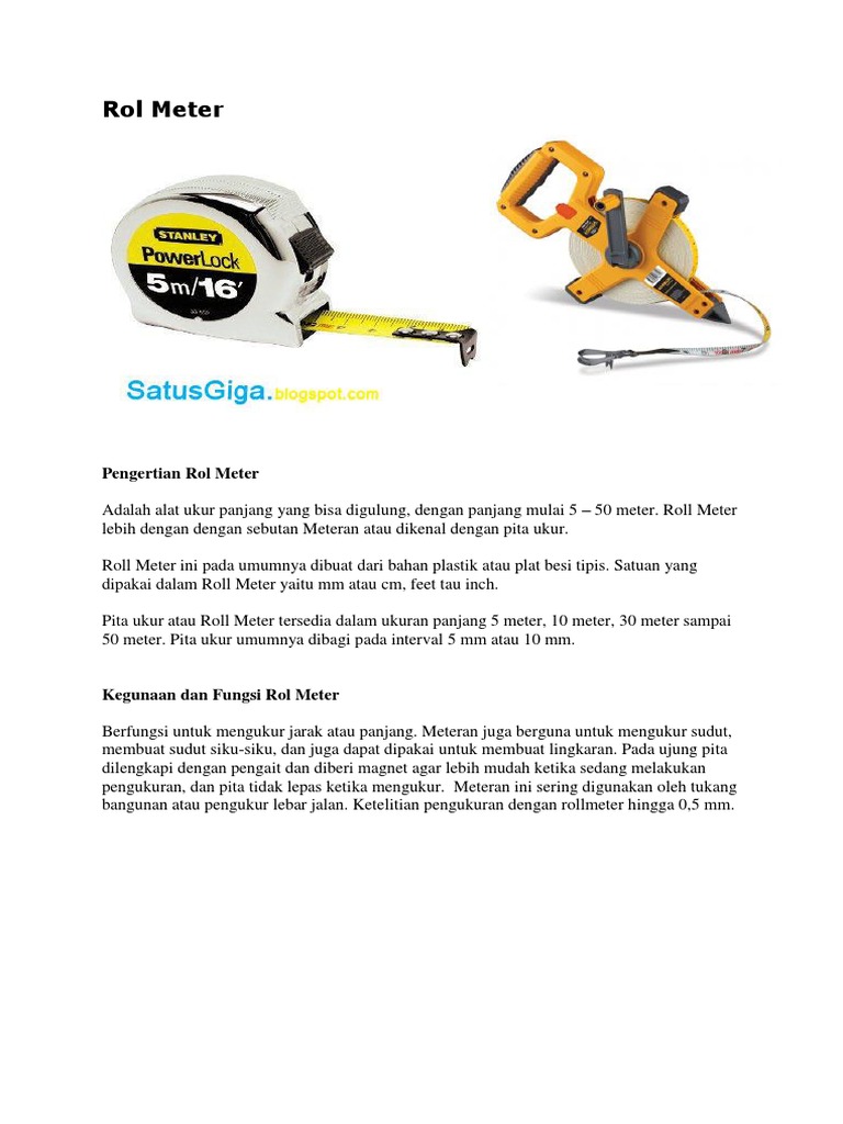Rol Meter | PDF