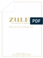 Zulfa Catering - 2019