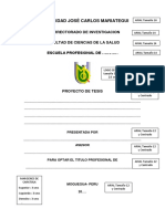 Caratulas Proyecto e Informe Final de Tesis 1