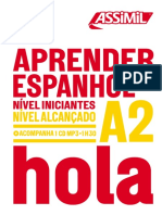 Assimil APRENDER ESPANHOL NÍVEL INICIANTES NÍVEL ALCANÇADO A2 HOLA - Extrait