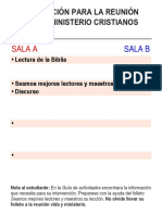 Asignaciones 1 Mes, 2 Salas