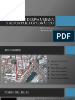 Bitacora de Deriba Urbana y Reportaje Fotografico PDF