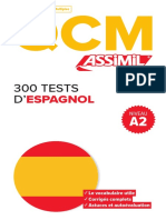 Assimil QCM 300 TESTS D’ESPAGNOL _extrait