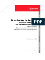 Brembo North America: Application and Price Guide