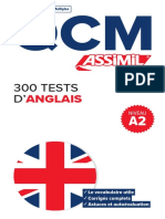 Assimil QCM 300 TESTS D’ANGLAIS _extrait