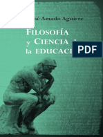 Filosofia y Ciencia de La Educa - Aguirre, Jose Amado