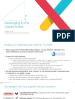 Early Stage US Ecosystems Report October 2018