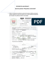 Evidencia 1 Ejercicio Práctico "Requisitos Comerciales"