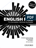 English File Pre-Intermediate WBkey.pdf