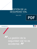 Gestion de La Seguridad Vial