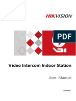 HikVideoInter upcomIndoorStationUserManualV1.4.020160827