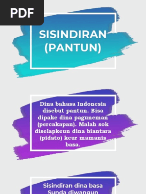 Sisindiran Pantun Kelas 7