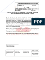 FT-SST-002 Formato Asignación Responsable Del SG-SST PDF