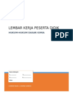 LKPD Hukum-Hukum Dasar Kimia