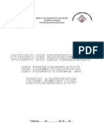 Hemoterapia