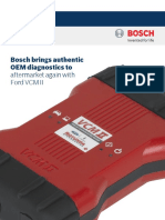 Bosch Brings Authentic OEM Diagnostics To: Aftermarket Again With Ford VCM Ii