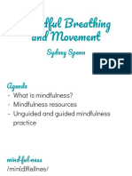 Mindfulness Presentation and Handouts