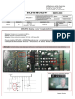 Boletim Televisores LG 42PA4500, 50PA4500 e 50PA4900 - Desliga Com A Variação Do Brilho PDF