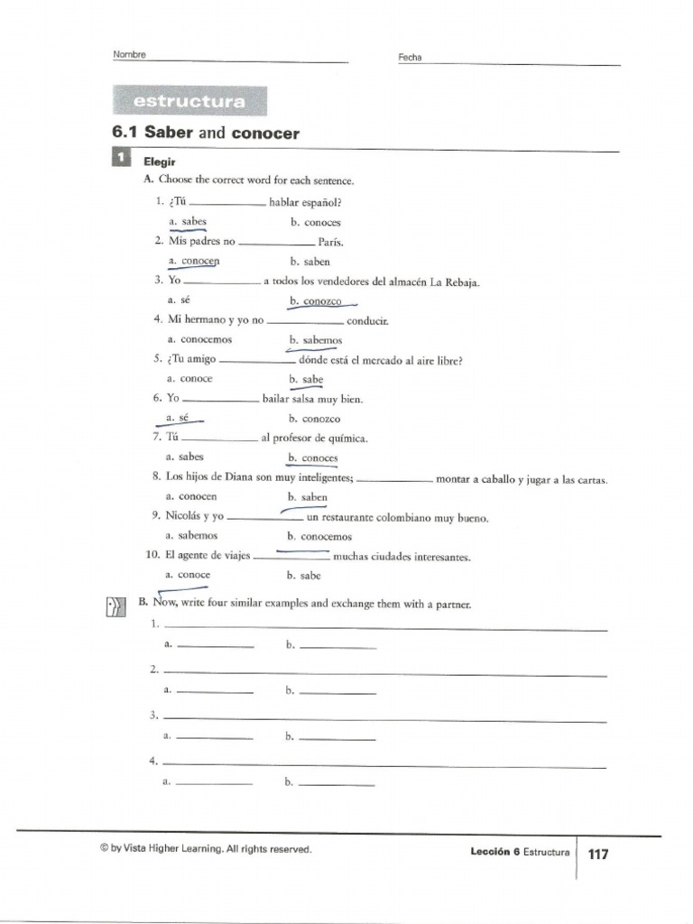 Answers To Review For Final Spanish 1002