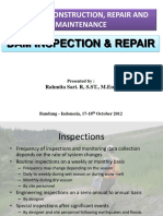 DAM INSPECTION AND REPAIR GUIDE