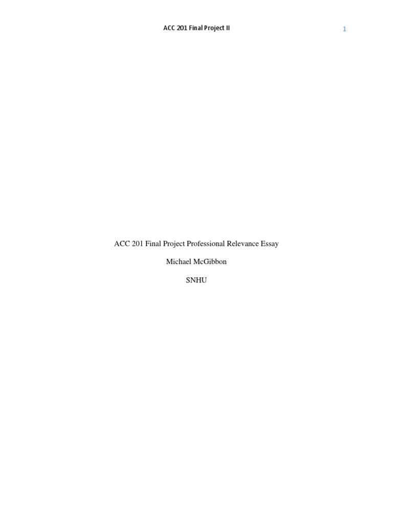 8-2 Final Project II | PDF | Systems Engineering | Accrual