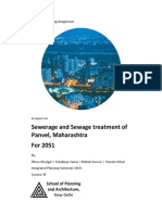 Sewerage and Sewage Treatment of Panvel, Maharashtra (Report)