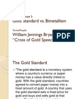 Gold Standard vs Bimetallism Debate