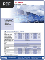 High Efficiency, Multicrystalline PV Modules: The Sealite Advantage