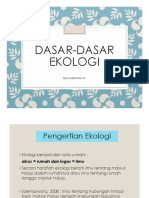 Dasar - Dasar Ekologi PDF