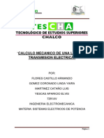 Calculo Mecanico de Una Linea de Transmision Electrica