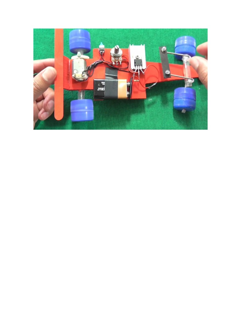 Como Hacer Un Carro Control Remoto Casero | PDF