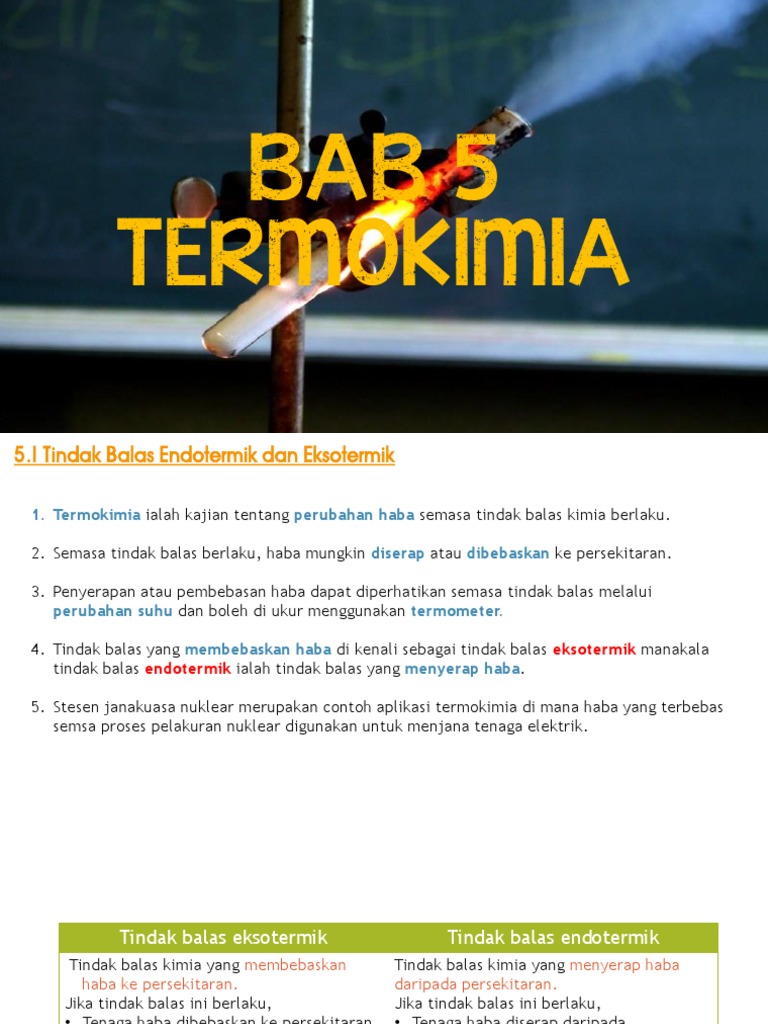 Bab 5 Termokimia KSSM f3  PDF